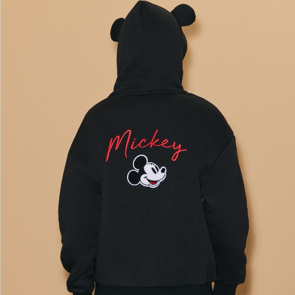 FOREVER 21 DISNEY MICKEY MOUSE ZIP-UP HOODIE SIZE SMALL - Picture 14 of 14